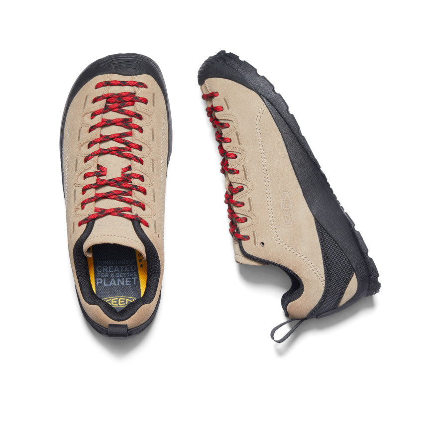 Keen Jasper Silver Mink suede trainer