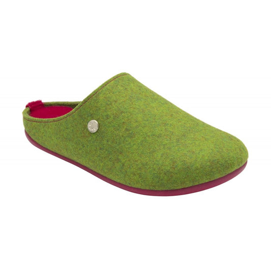 Lotus Lime Rocio mule slipper