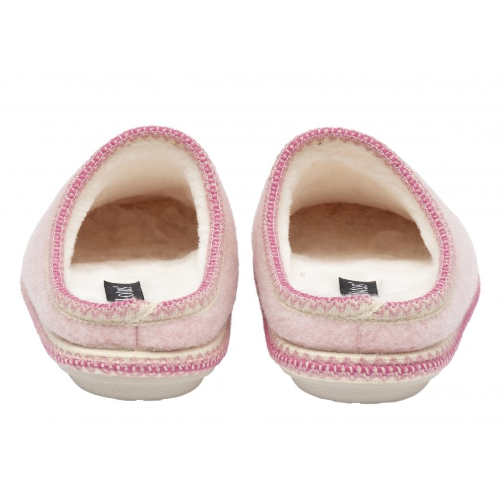 Lotus Amaia Mule Slipper Pink