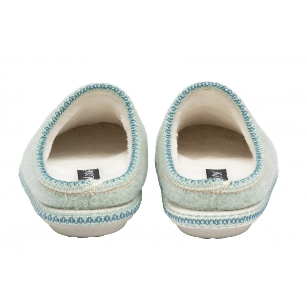 Lotus Amaia Mule Slipper Sage