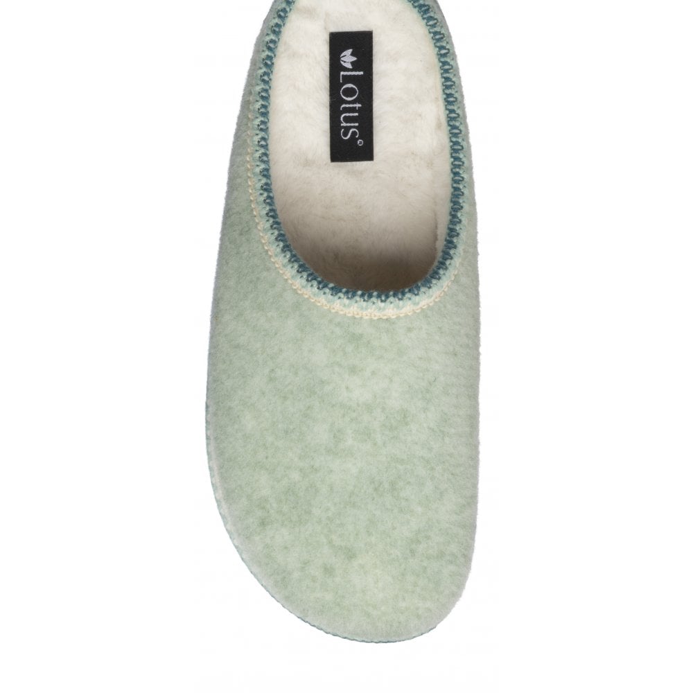 Lotus Amaia Mule Slipper Sage