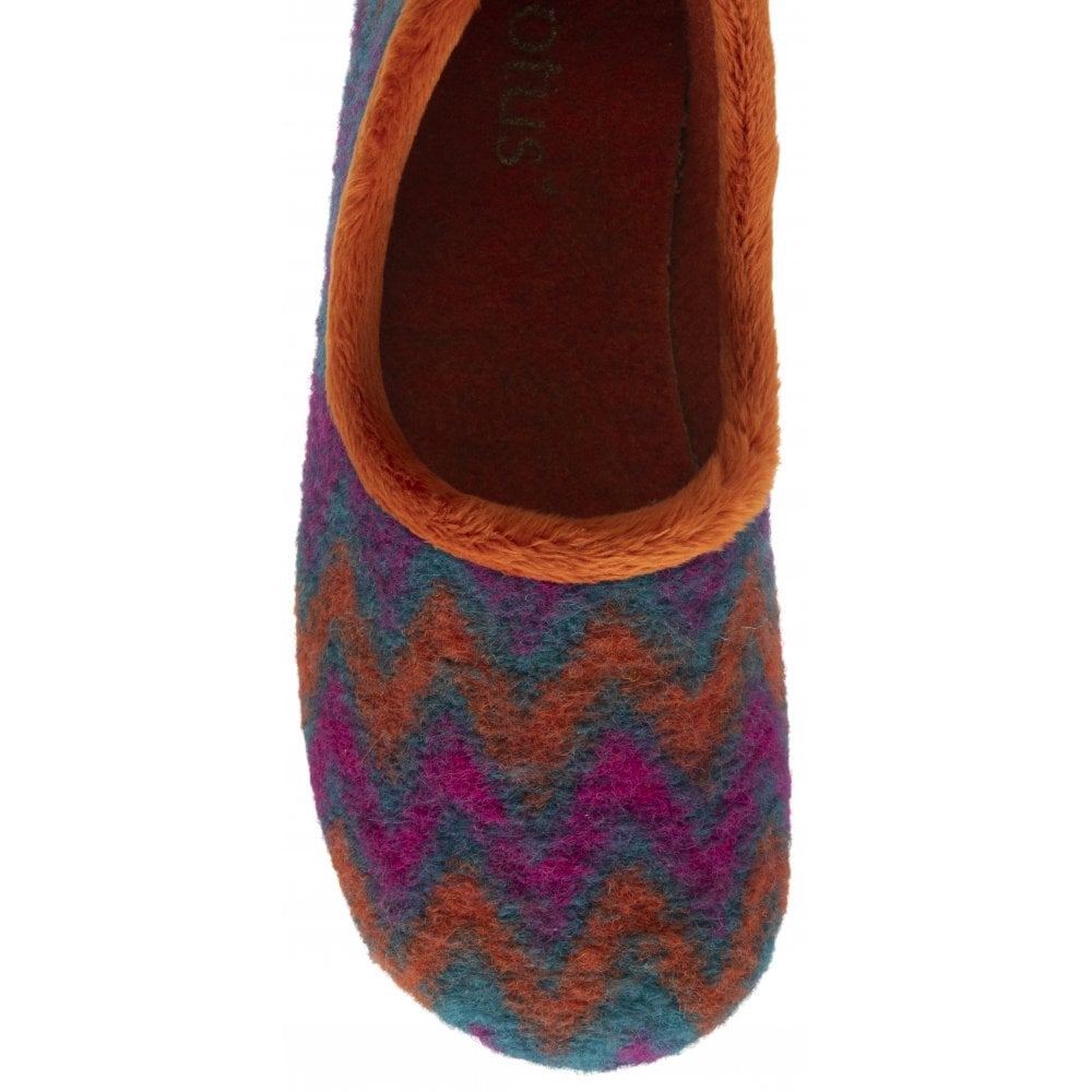 Lotus Ernestina Slipper multi orange