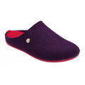 Lotus Rocio Purple/Coral Mule Slipper