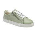 Ravel lace up trainer mint green