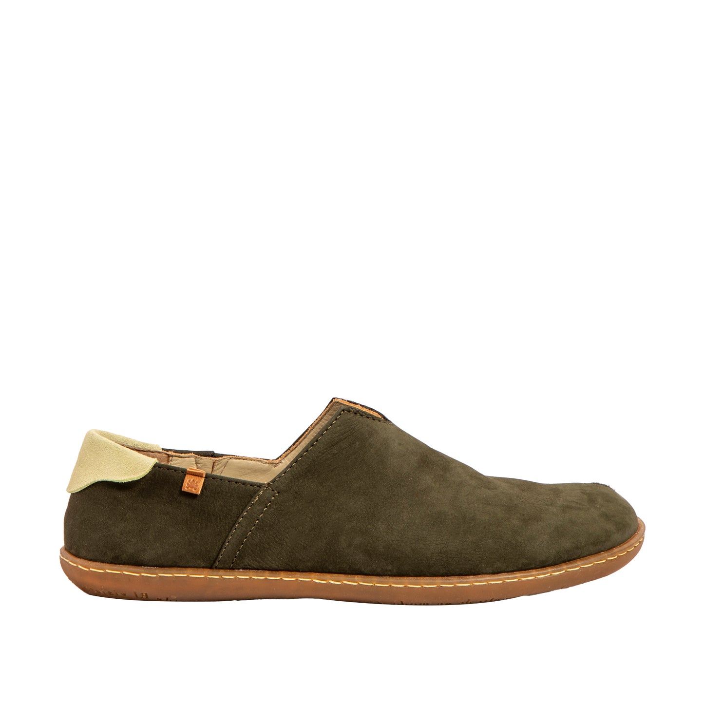 N275 kaki slip on shoe