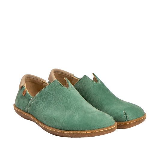 El Naturalista N275 jade leather slip on shoe