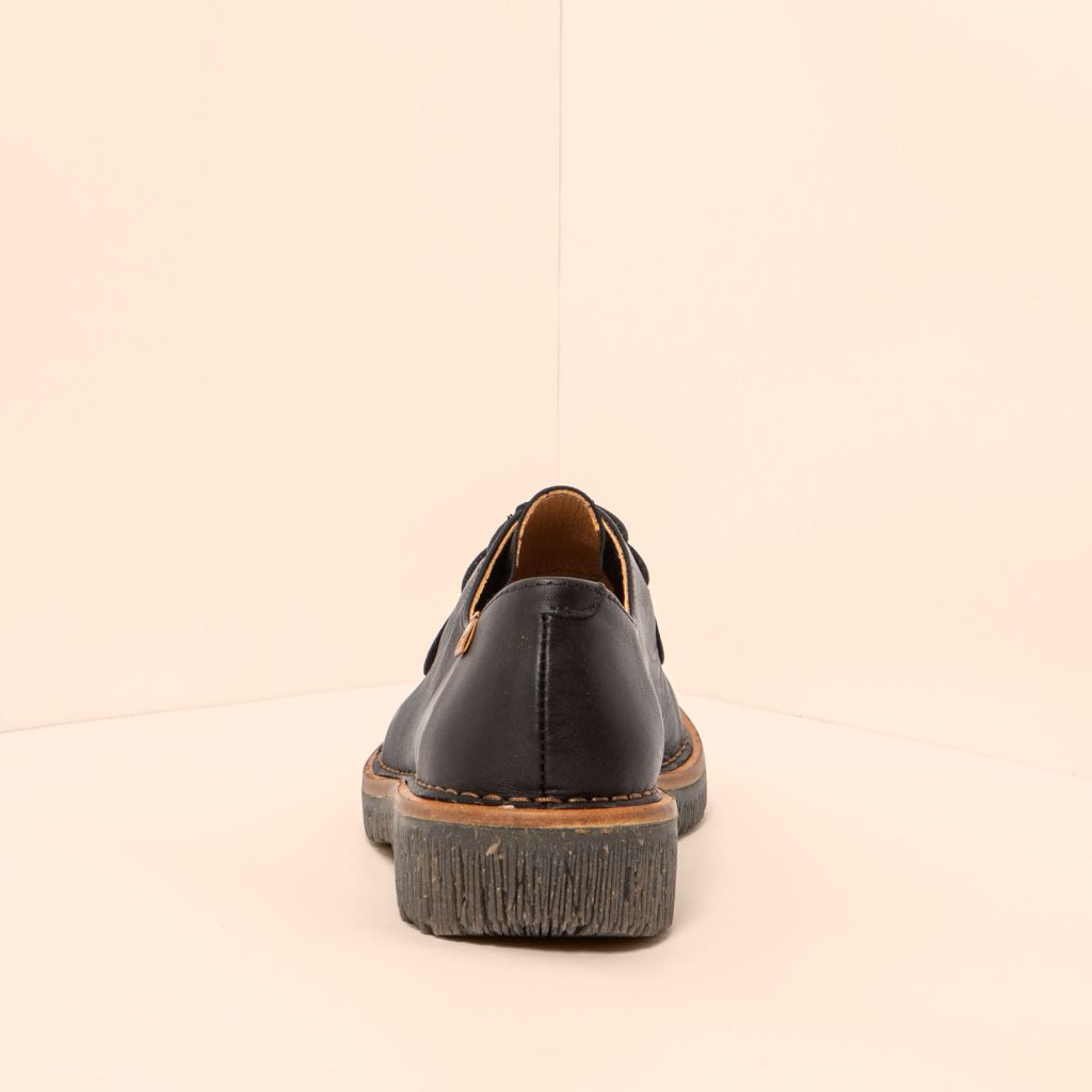 El Naturalista Volcano black leather shoe N5584