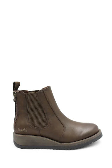 Blowfish Calo Brown pull on chelsea boot