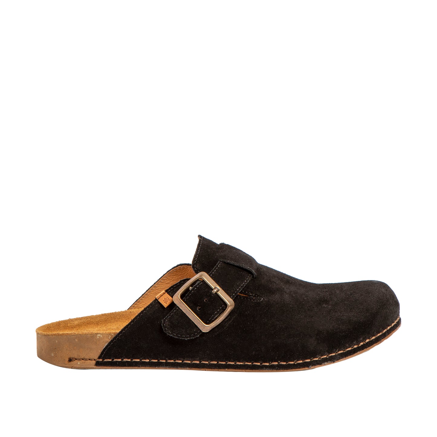 El Naturalista N5796 black suede mule