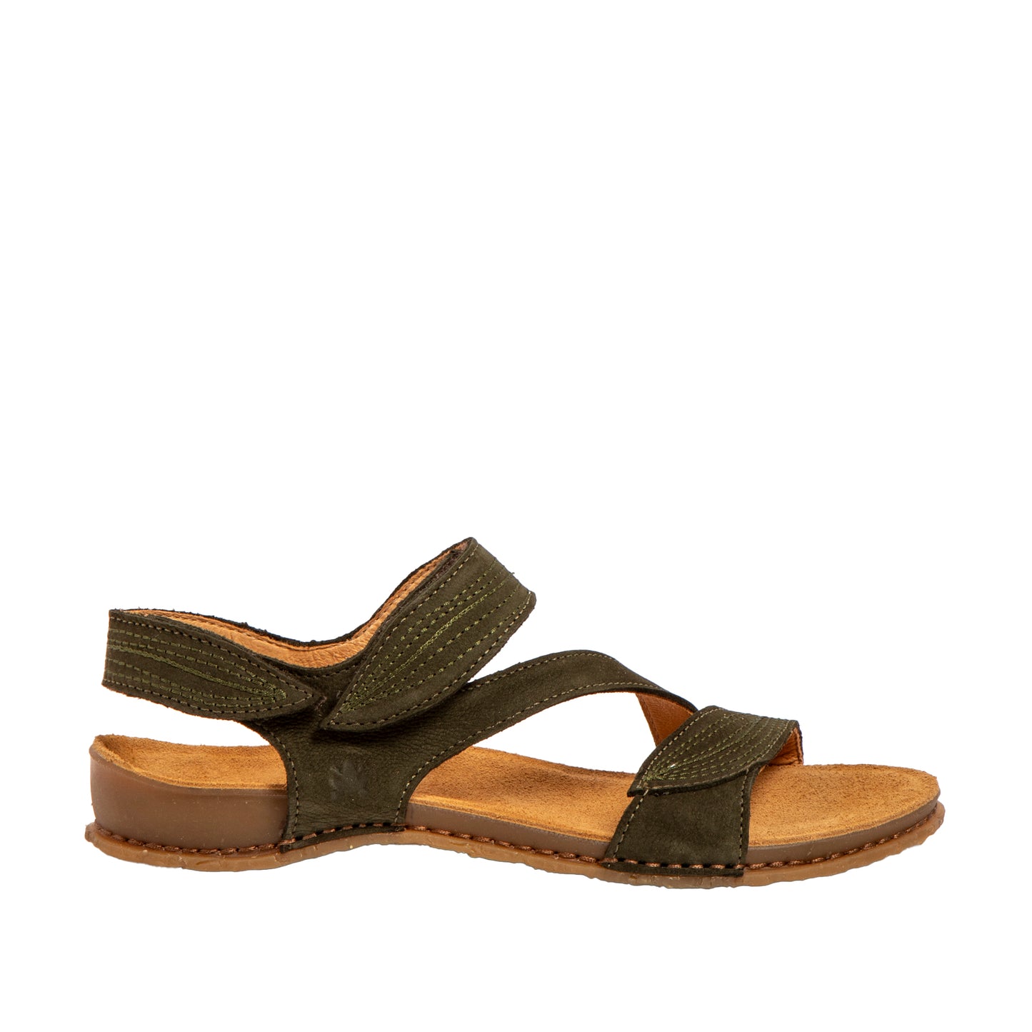 N810 nobuck kaki sandals