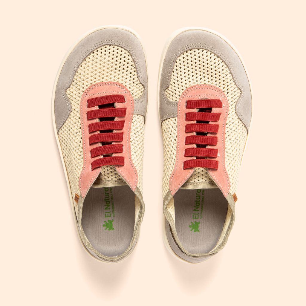 ENL N914 Multi Candy/Origin, Elasticated lace Barefoot trainer