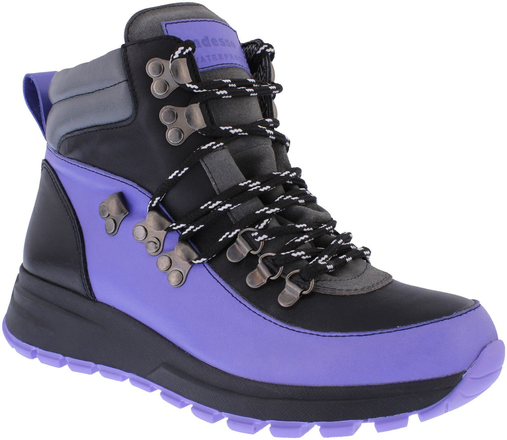Adesso A7120 Raine purple water proof boot