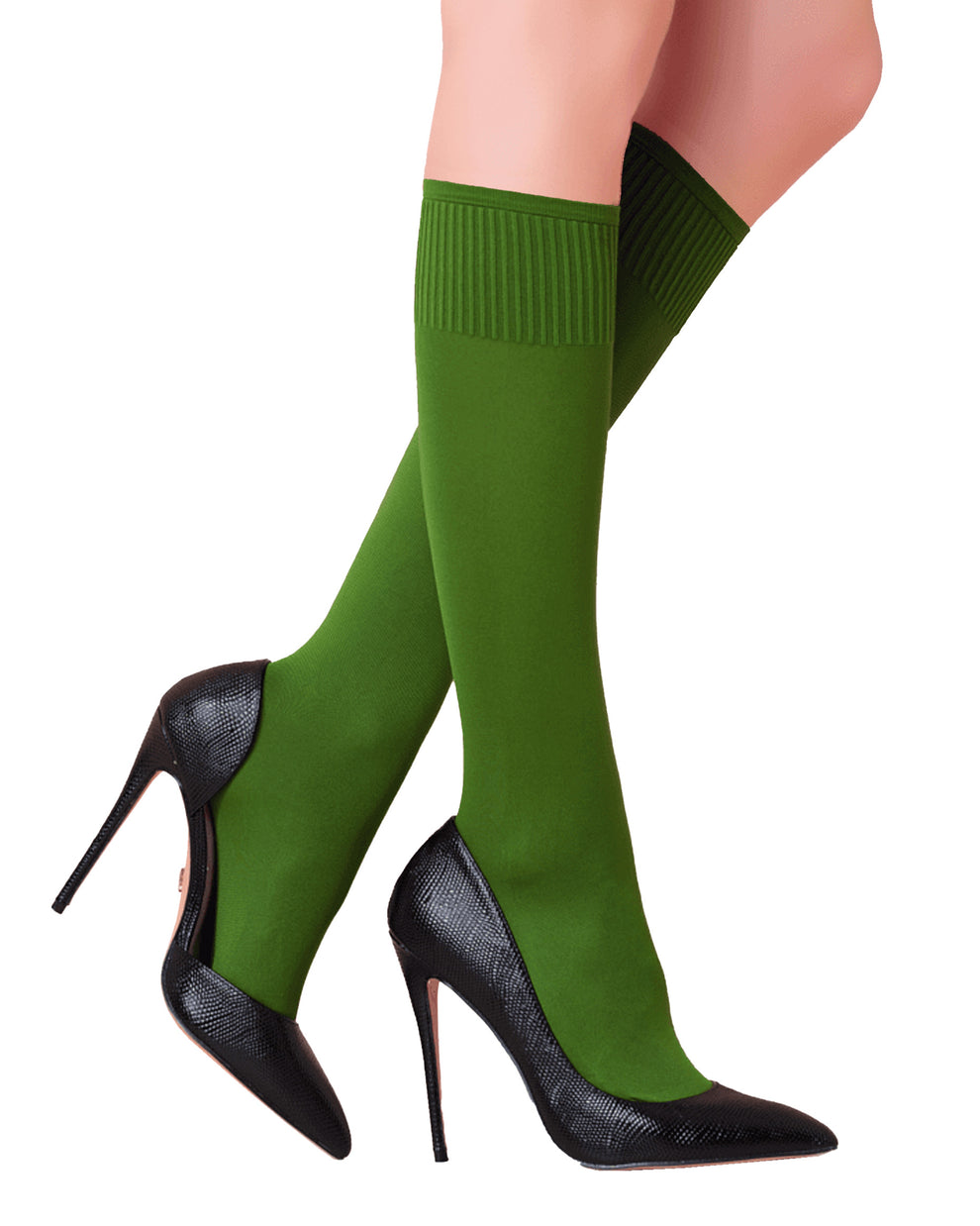 Trasparenze Cinzia knee high sock, Oliva