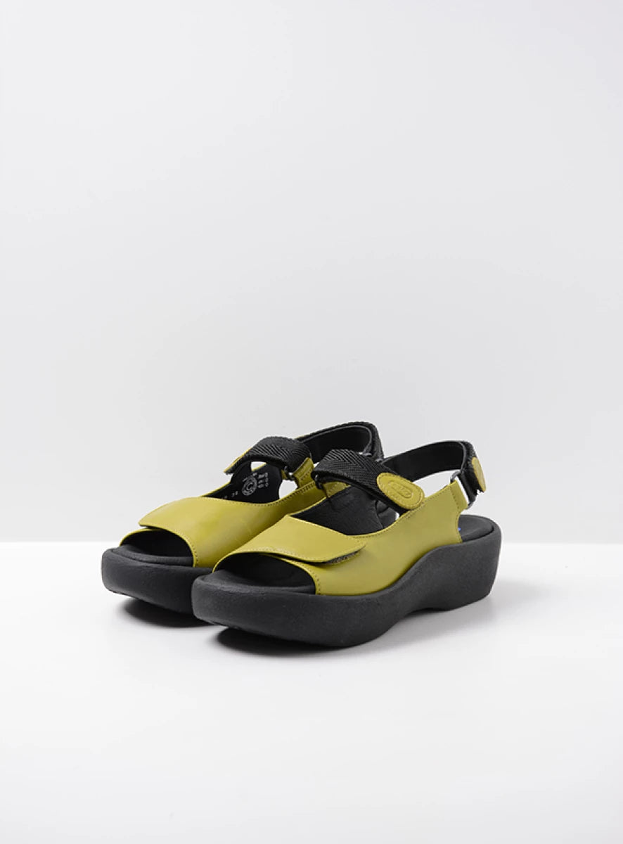 Wolky Jewel Olive leather