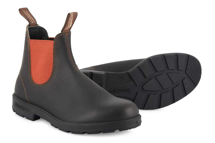 Blundstone 1918 Pull On Ankle Boot Brown/Terracotta - Imeldas Shoes Norwich