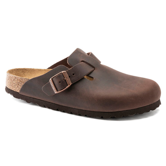 Birkenstock Boston Oiled Leather Habana