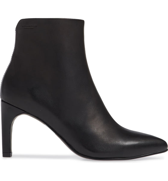 WHITNEY Black Heeled Ankle Boot - Imeldas Shoes Norwich