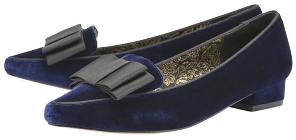 Liceu Navy Velvet V&A - Imeldas Shoes Norwich