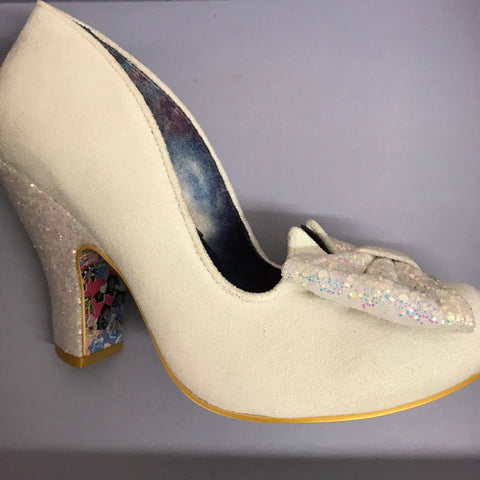 Irregular choice 4135-14f nick of time bridal shoe - Imeldas Shoes Norwich