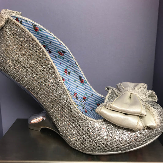 Irregular choice 4263-1 anna seed bridal shoe - Imeldas Shoes Norwich
