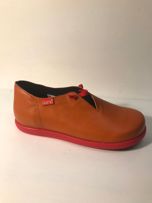 Clamp Giovani orange slip on shoe - Imeldas Shoes Norwich