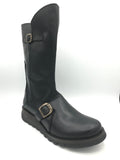 Mes 2 Black Leather Boot - Imeldas Shoes Norwich