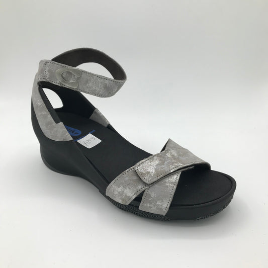 Wolky Era Stone Suede Sandal - Imeldas Shoes Norwich