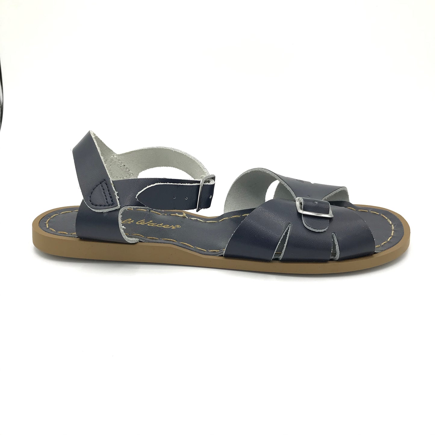 Navy Classic Sandals - Imeldas Shoes Norwich