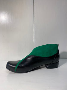Vladi Black and Green Shoe