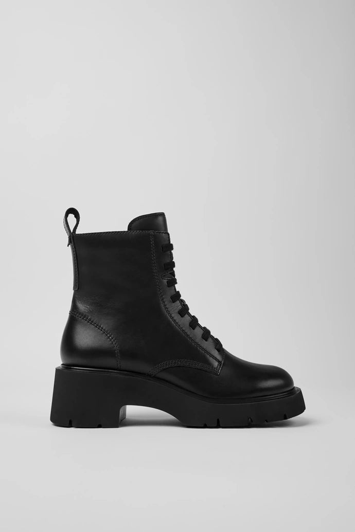 Camper K400577-001 Black Lace-up Boot Platform - Imeldas Shoes Norwich