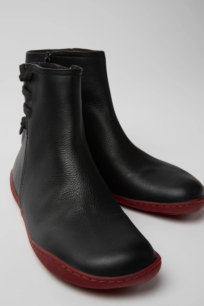 Camper K400676-001 Black Leather ankle Boots - Imeldas Shoes Norwich