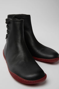 Camper K400676-001 Black Leather ankle Boots - Imeldas Shoes Norwich