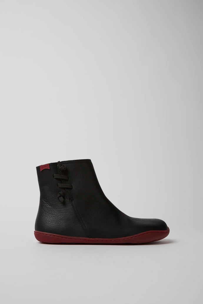 Camper K400676 001 Black Leather ankle Boots Imeldas Shoes Norwich
