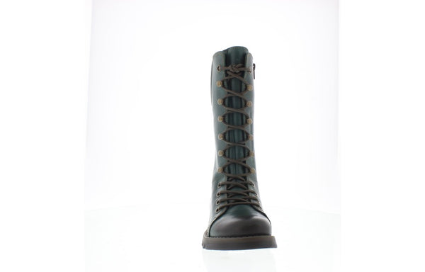 Ster petrol lace up/Zip up mid boot