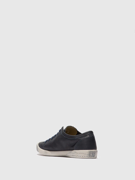 Softinos Lace-up Trainers ISLA SMOOTH NAVY