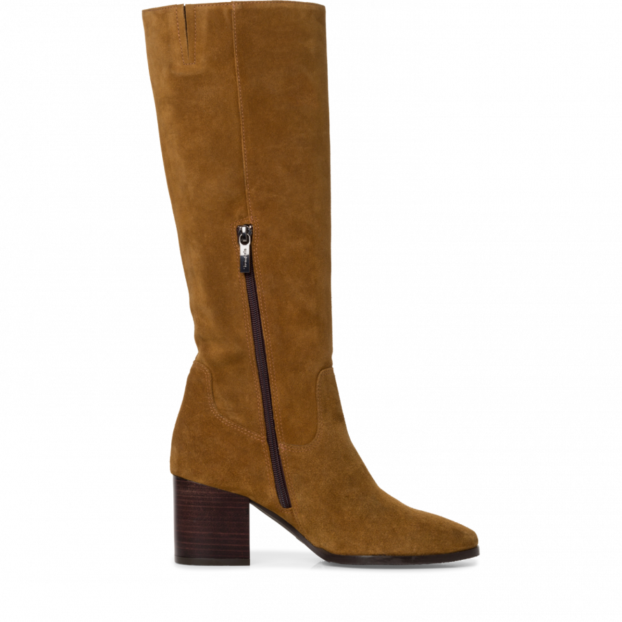 Tamaris 1-1-25521 Muscat Suede Knee High Boot - Imeldas Shoes Norwich