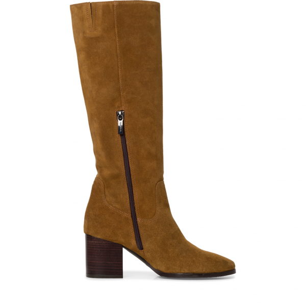 Tamaris 1-1-25521 Muscat Suede Knee High Boot - Imeldas Shoes Norwich