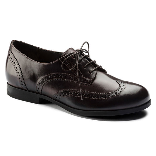 Birkenstock Larmie Black lace up low shoe - Imeldas Shoes Norwich