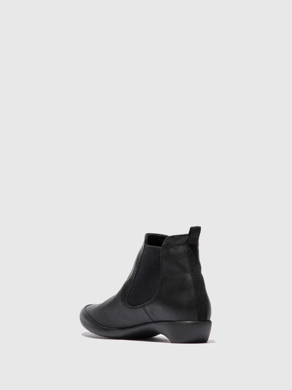 Softinos Fary leather black chelsea boot - Imeldas Shoes Norwich