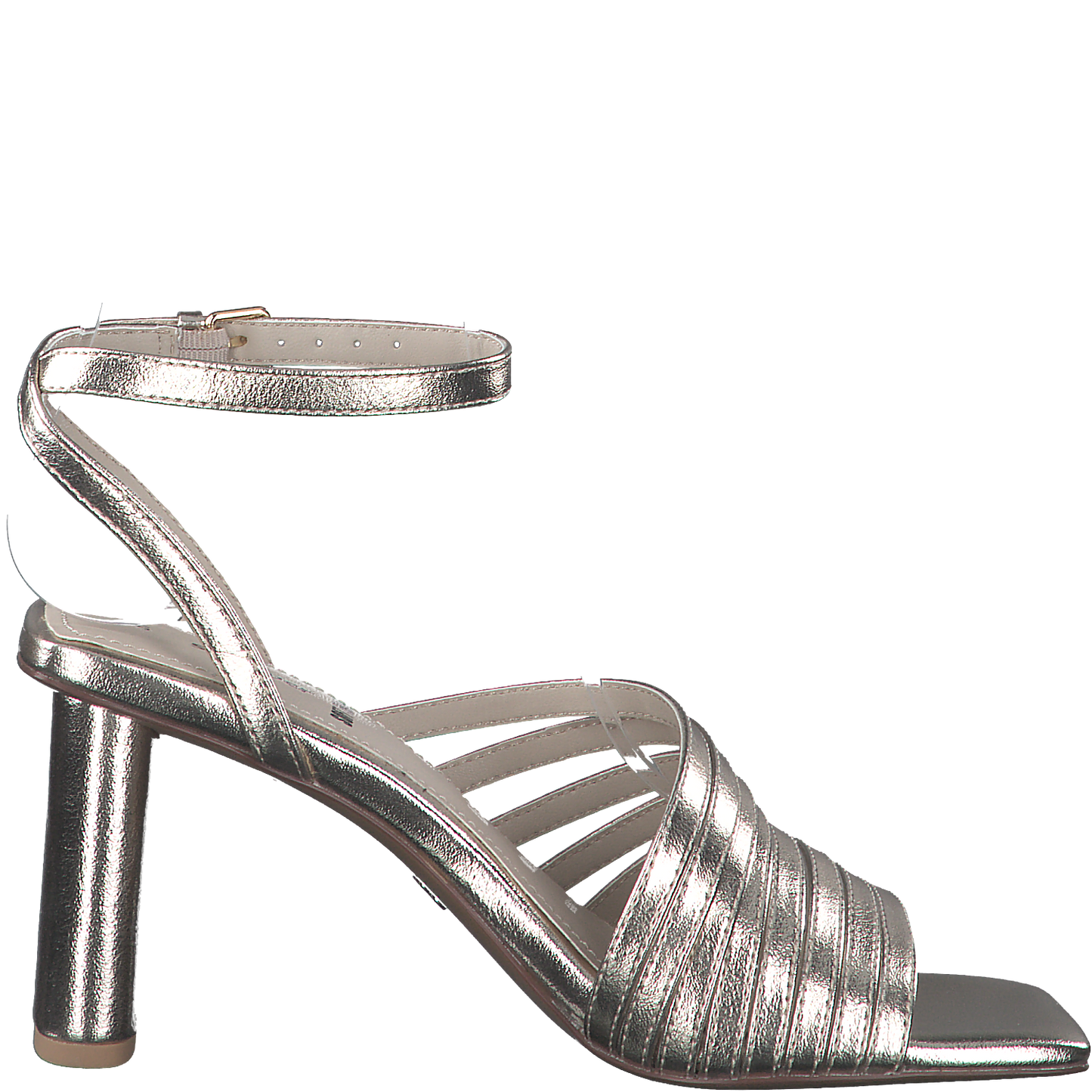 S.Oliver Gold heeled shoe
