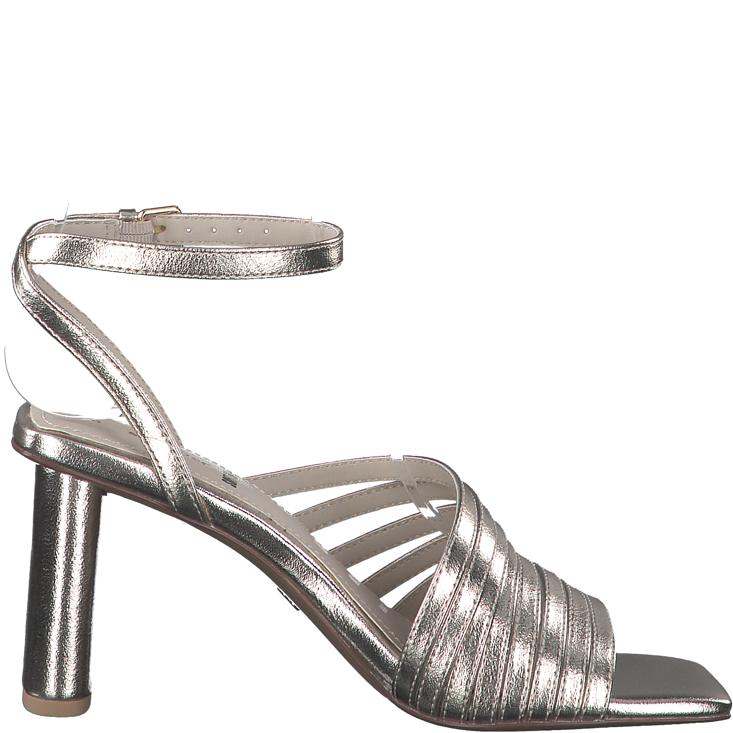 S.Oliver Gold heeled shoe