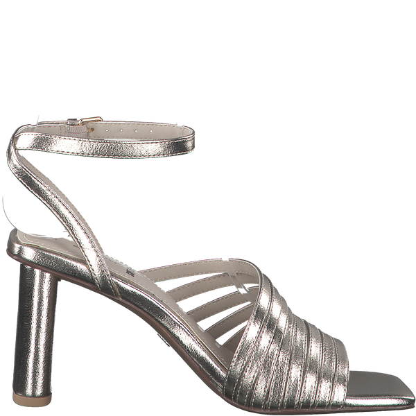 S.Oliver Gold heeled shoe