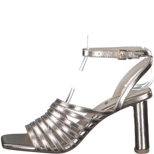 S.Oliver Gold heeled shoe
