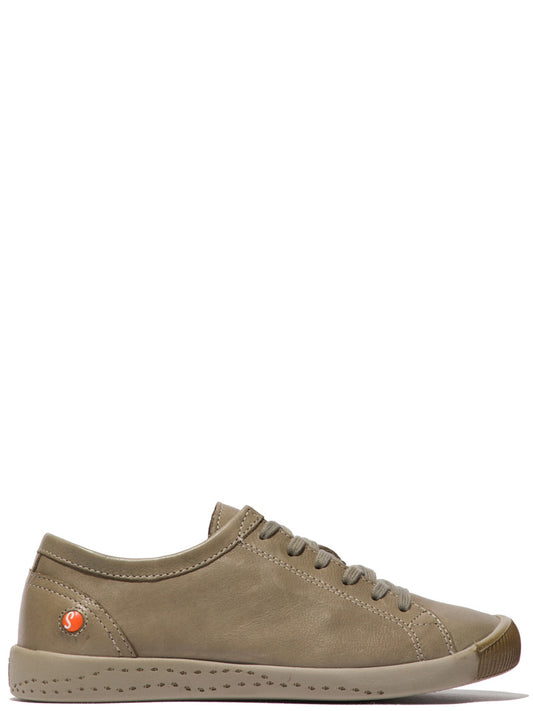 Softinos Isla leather militar trainer - Imeldas Shoes Norwich