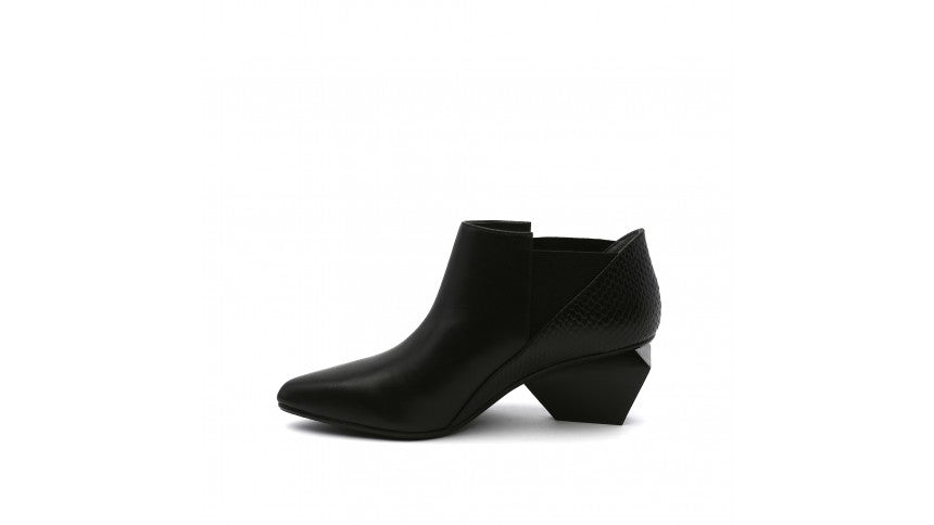 Jacky Mid Black - Imeldas Shoes Norwich