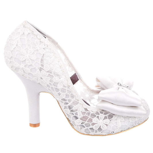 Irregular choice Mal E Deux White 3081-59a - Imeldas Shoes Norwich