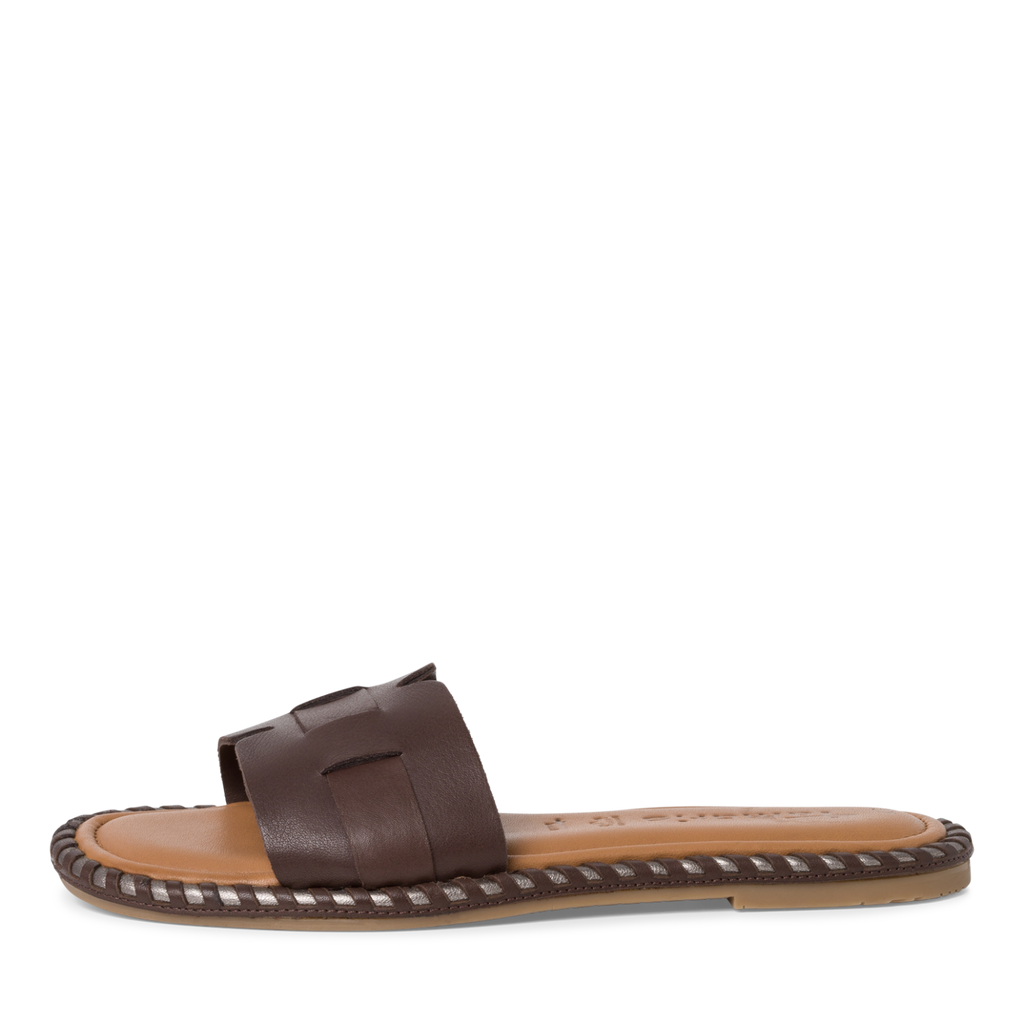 Tamaris 1-1-27137-20 Mocca slide sandal