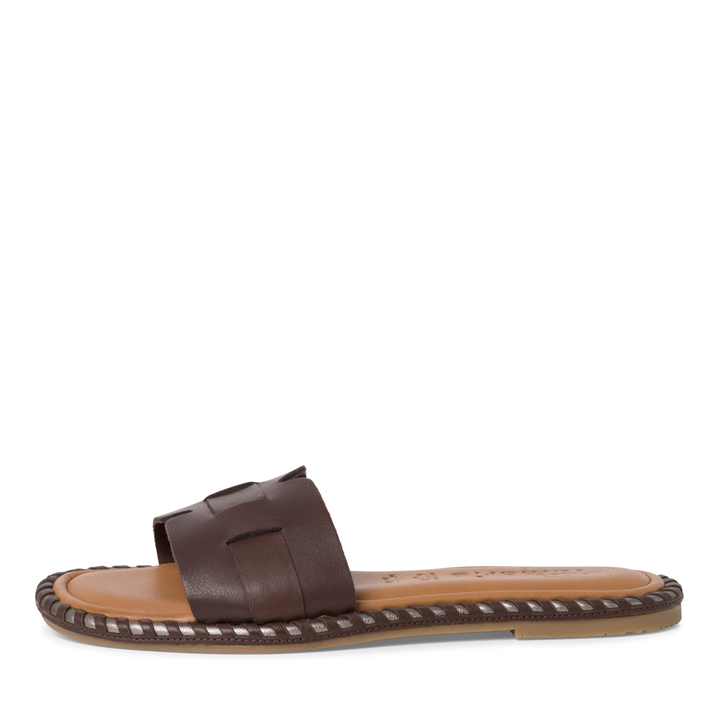 Tamaris 1-1-27137-20 Mocca slide sandal