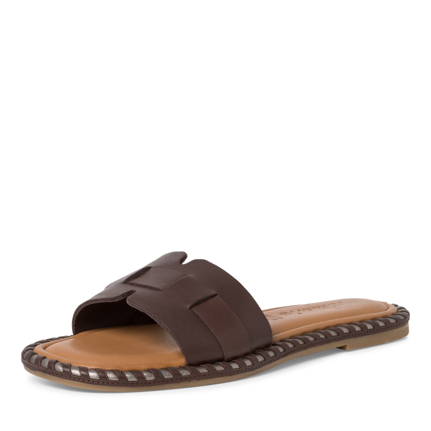 Tamaris 1-1-27137-20 Mocca slide sandal