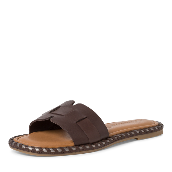 Tamaris 1-1-27137-20 Mocca slide sandal